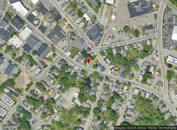  166 Irving St, Framingham, MA Parcel Map