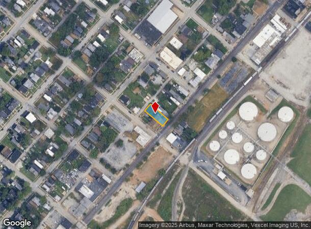  7121 S Broadway, Saint Louis, MO Parcel Map