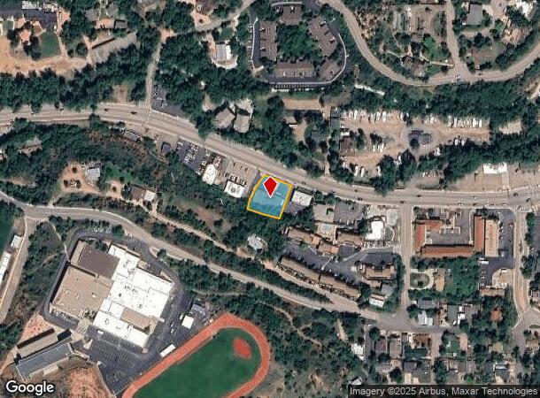 337 Manitou Ave, Manitou Springs, CO Parcel Map