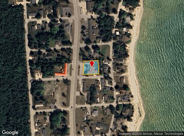  1809 Business Loop 75, Saint Ignace, MI Parcel Map