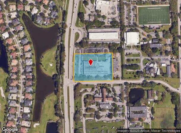  3850 S University Dr, Davie, FL Parcel Map