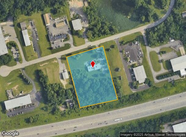  615 S Mansfield St, Ypsilanti, MI Parcel Map