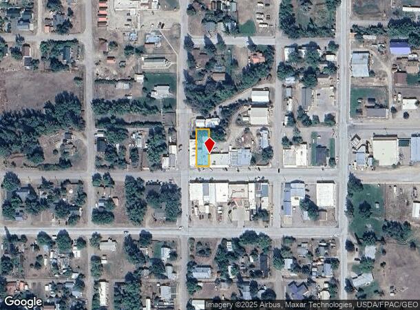 218 Main St, Hot Springs, MT Parcel Map