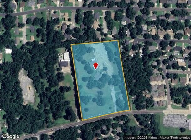  909 Reel Rd, Longview, TX Parcel Map