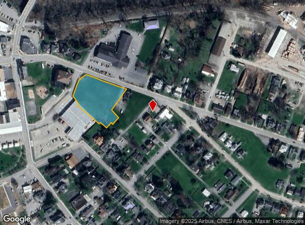 93 E Main St, Buckhannon, WV Parcel Map