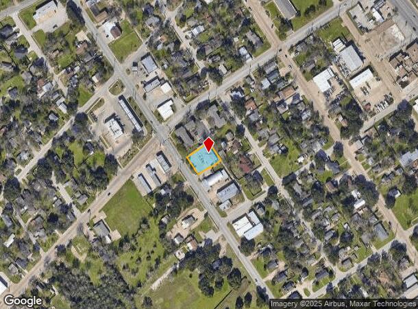  2107 S College Ave, Bryan, TX Parcel Map