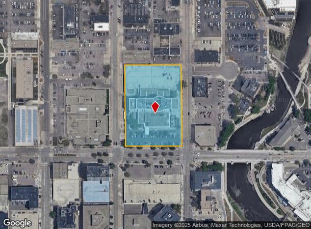 100 W 8Th St, Sioux Falls, SD Parcel Map