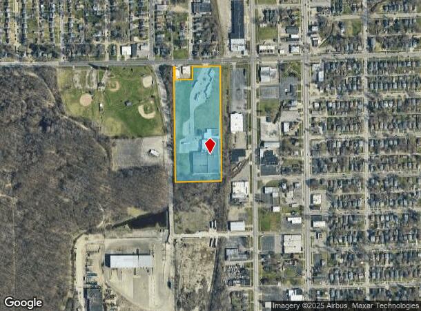 212 W Ewing Ave, South Bend, IN Parcel Map