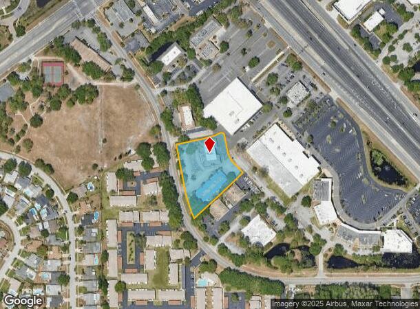  2469 Enterprise Rd, Clearwater, FL Parcel Map