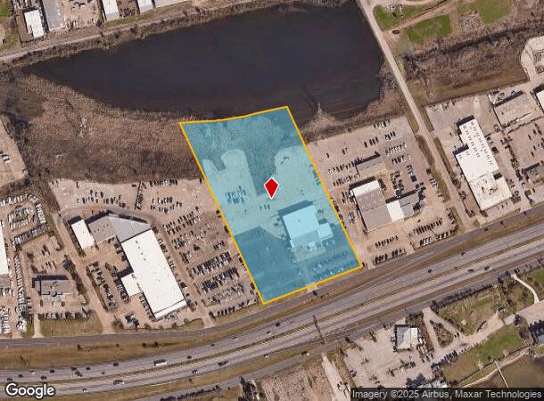  7802 Broadway St, Galveston, TX Parcel Map