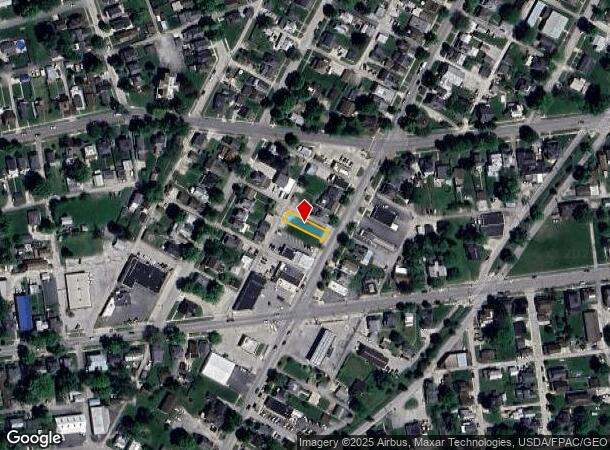  222 S Sandusky St, Tiffin, OH Parcel Map