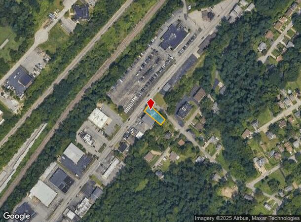  3269 Library Rd, Pittsburgh, PA Parcel Map