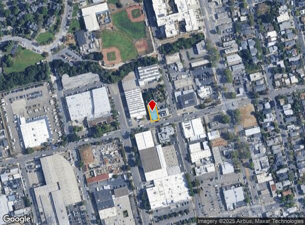  1025 Harrison St, Berkeley, CA Parcel Map