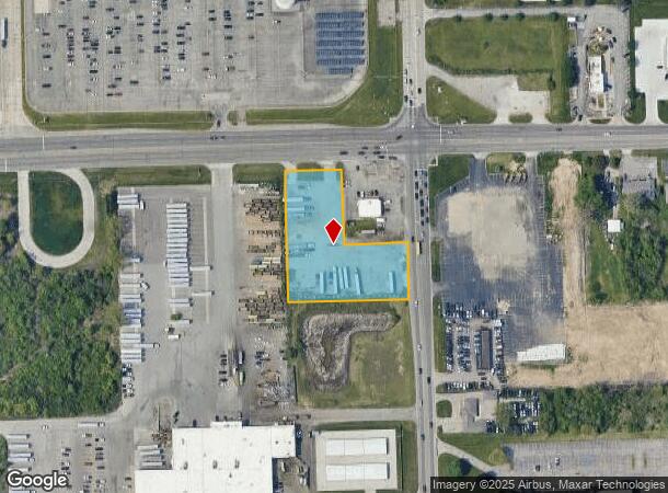  2027 W Bristol Rd, Flint, MI Parcel Map