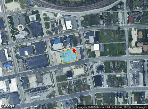  621 E Washington Blvd, Fort Wayne, IN Parcel Map