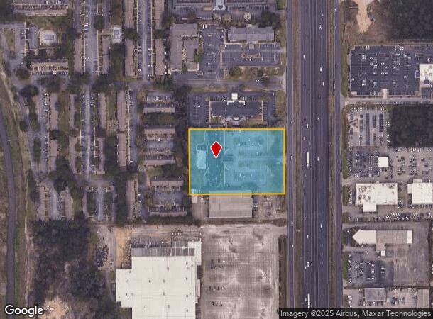  1028 W I65 Service Rd S, Mobile, AL Parcel Map