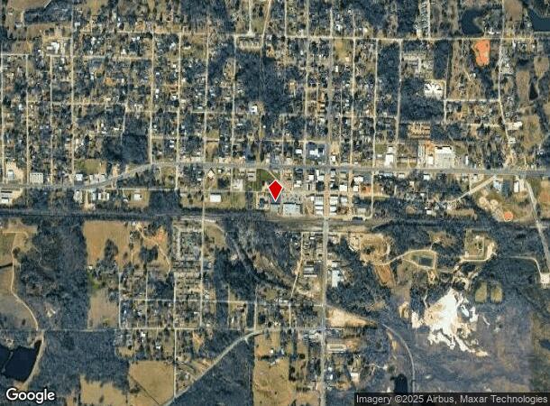  215 W Frank St, Grand Saline, TX Parcel Map