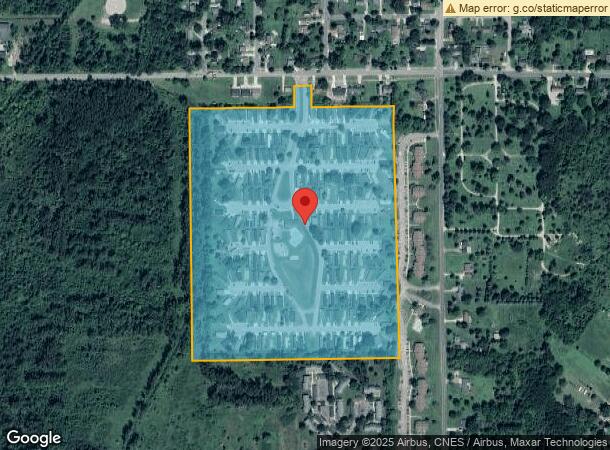  1800 Candlewick Ct, Owosso, MI Parcel Map