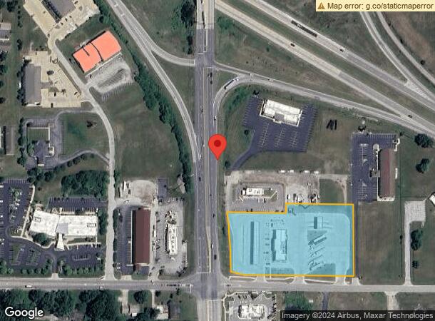  1806 N Riley Hwy, Shelbyville, IN Parcel Map