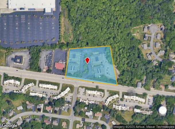 2168 Diamond Hill Rd, Woonsocket, RI Parcel Map