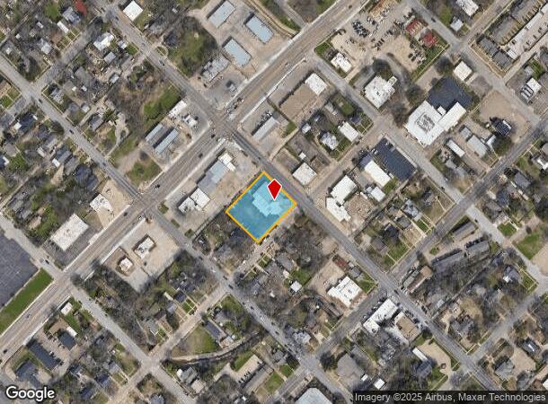 2501 Columbus Ave, Waco, TX Parcel Map