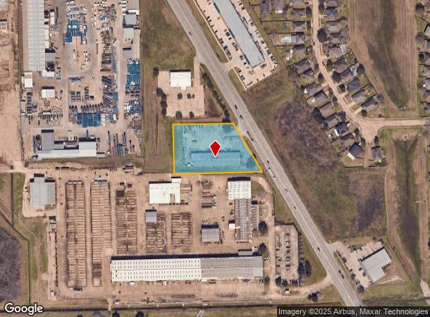 3446 S Main St, Pearland, TX Parcel Map