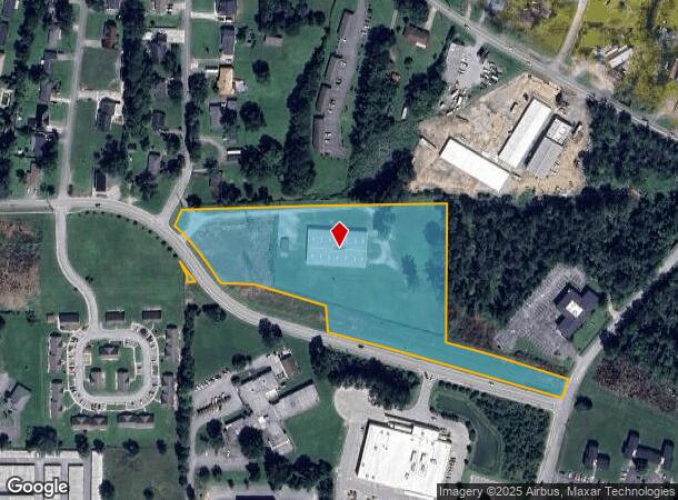 696 Patterson Ave, Fort Oglethorpe, GA Parcel Map