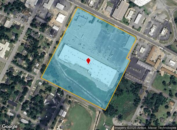 603 E 1St St, Vidalia, GA Parcel Map