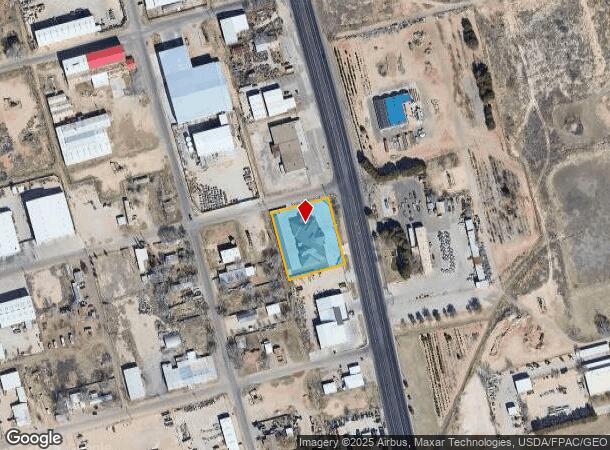 4313 N County Rd W, Odessa, TX Parcel Map