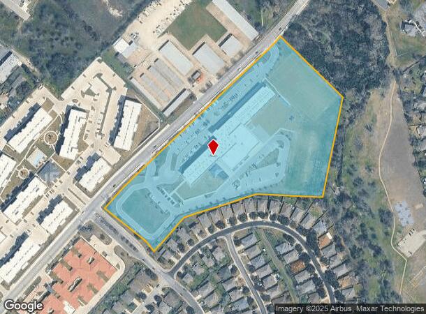  640 Philomena Dr, Kyle, TX Parcel Map