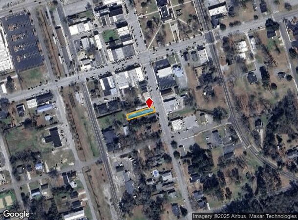  213 S Wright St, Burgaw, NC Parcel Map