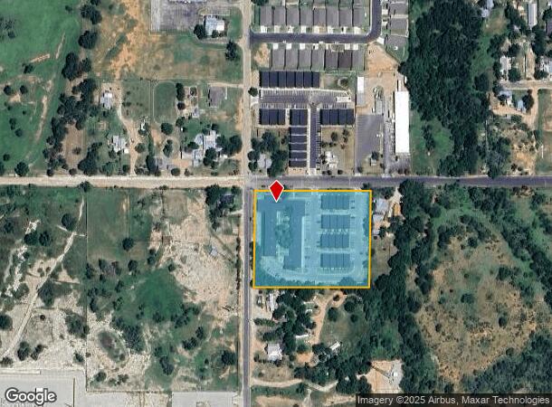 619 W Live Oak St, Fredericksburg, TX Parcel Map