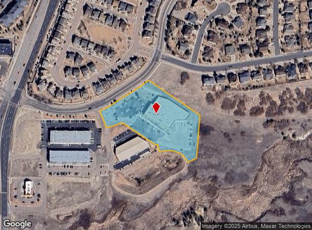 11675 Ridgeline Dr, Colorado Springs, CO Parcel Map