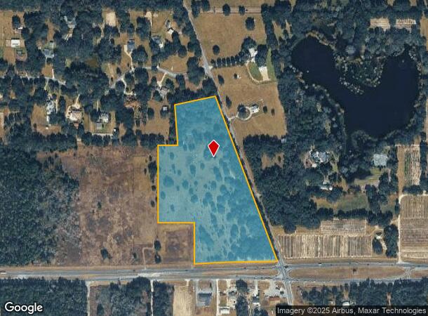 13390 S Highway 475, Ocala, FL Parcel Map