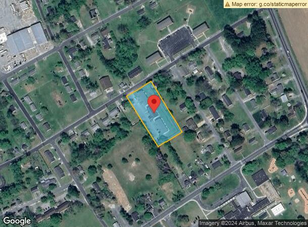  217 Poplar St, Fruitland, MD Parcel Map