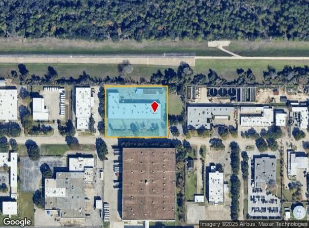  16666 Park Row Dr, Houston, TX Parcel Map