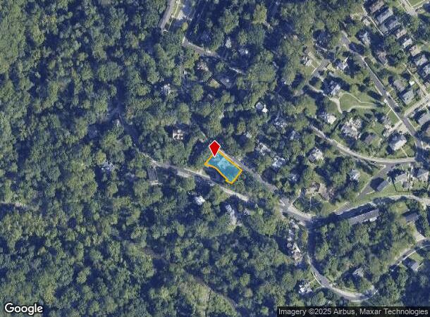  2606 Talbot Rd, Baltimore, MD Parcel Map