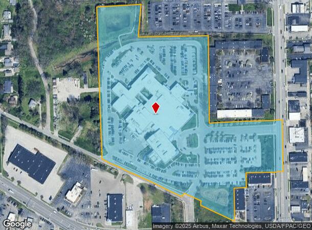  4101 Secor Rd, Toledo, OH Parcel Map