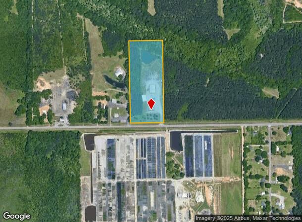  791 Anderson Rd, Montgomery, AL Parcel Map