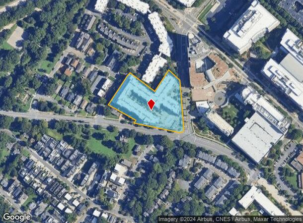  204 W Victoria Ave, Charlotte, NC Parcel Map