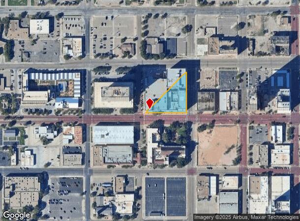  1420 Broadway, Lubbock, TX Parcel Map
