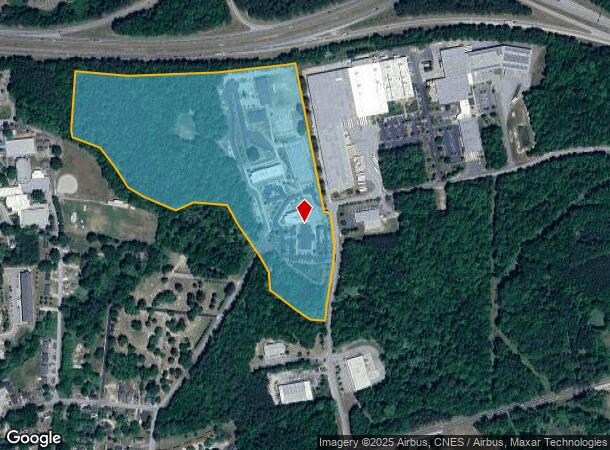  1017 Eagle Spirit Dr, Zebulon, NC Parcel Map