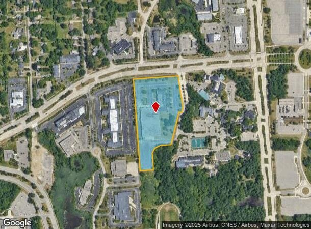 3300 University Dr, Auburn Hills, MI Parcel Map