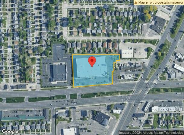  14859 E 8 Mile Rd, Eastpointe, MI Parcel Map