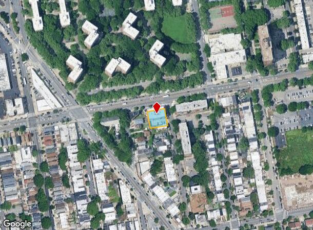  1792 Lafayette Ave, Bronx, NY Parcel Map