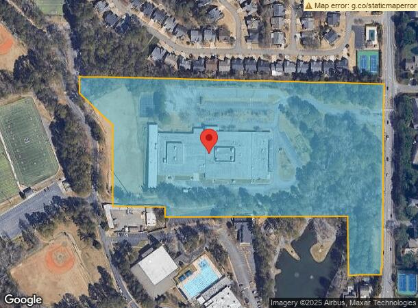  10700 Crabapple Rd, Roswell, GA Parcel Map