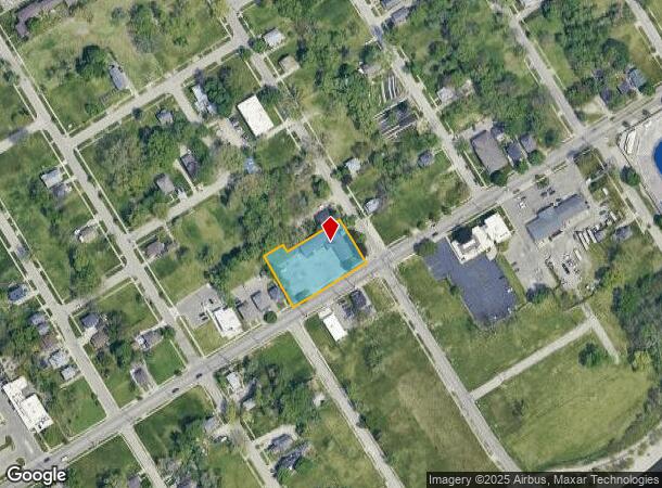 1114 University Ave, Flint, MI Parcel Map