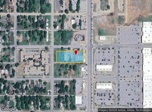  206 Nw Dearborn Ave, Lawton, OK Parcel Map