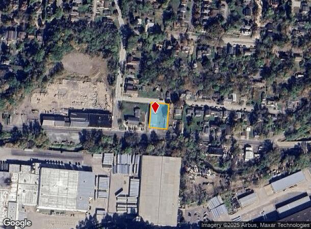 621 Plum St, Oakmont, PA Parcel Map