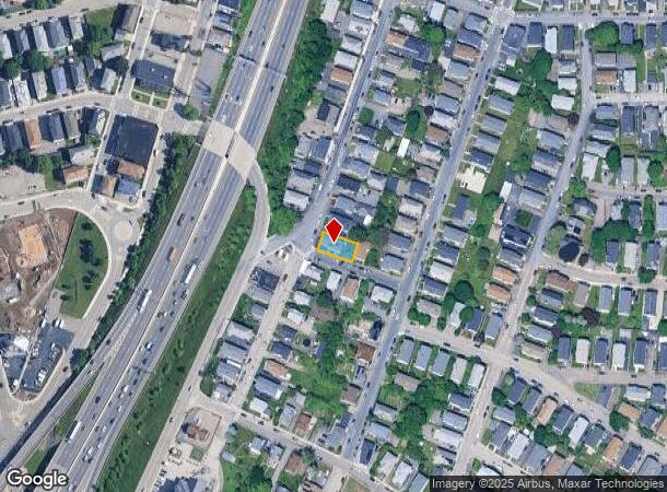  97 Ward St, Worcester, MA Parcel Map